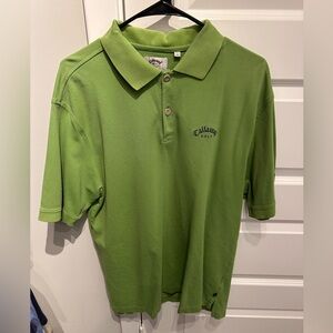 Callaway men’s Green Golf Polo Shirt